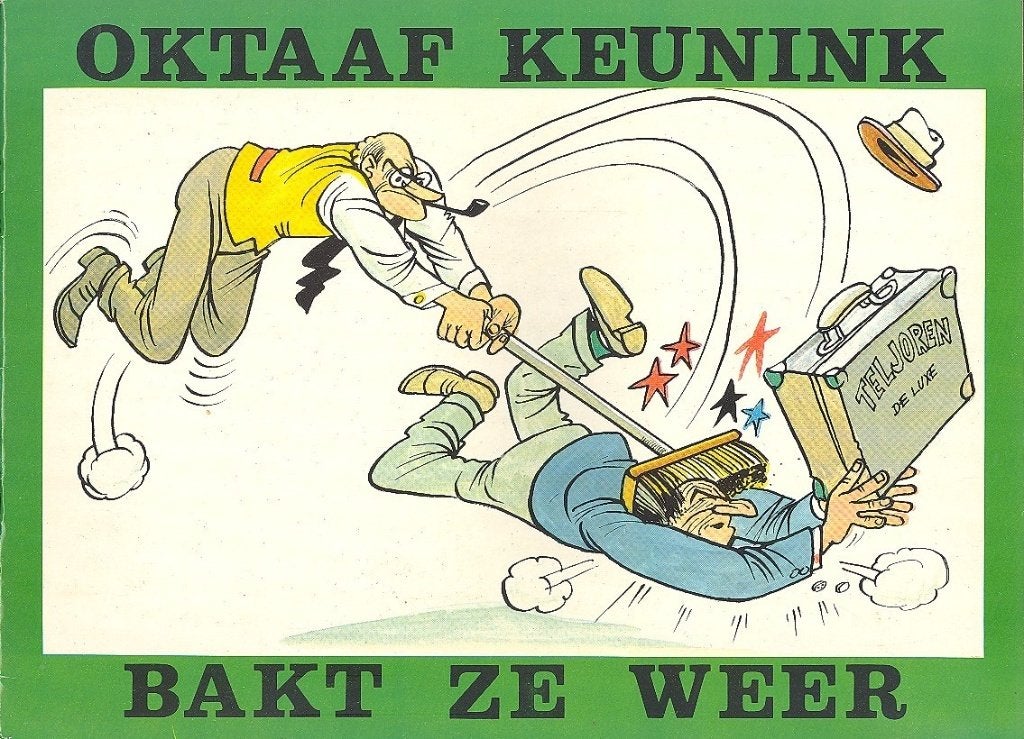 Oktaaf Keunink bakte ze weer., Boeken, Stripverhalen, Gelezen, Marc Sleen, Eén stripboek, Ophalen of Verzenden