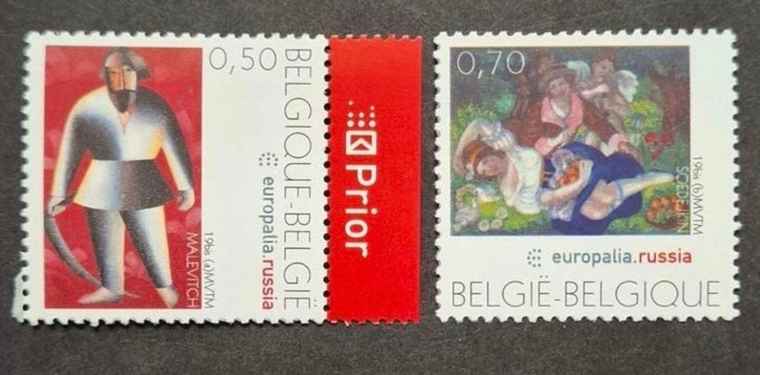 Belgique : COB 3430/31 ** Europalia 2005, Timbres & Monnaies, Timbres | Europe | Belgique, Sans timbre, Neuf, Enlèvement ou Envoi