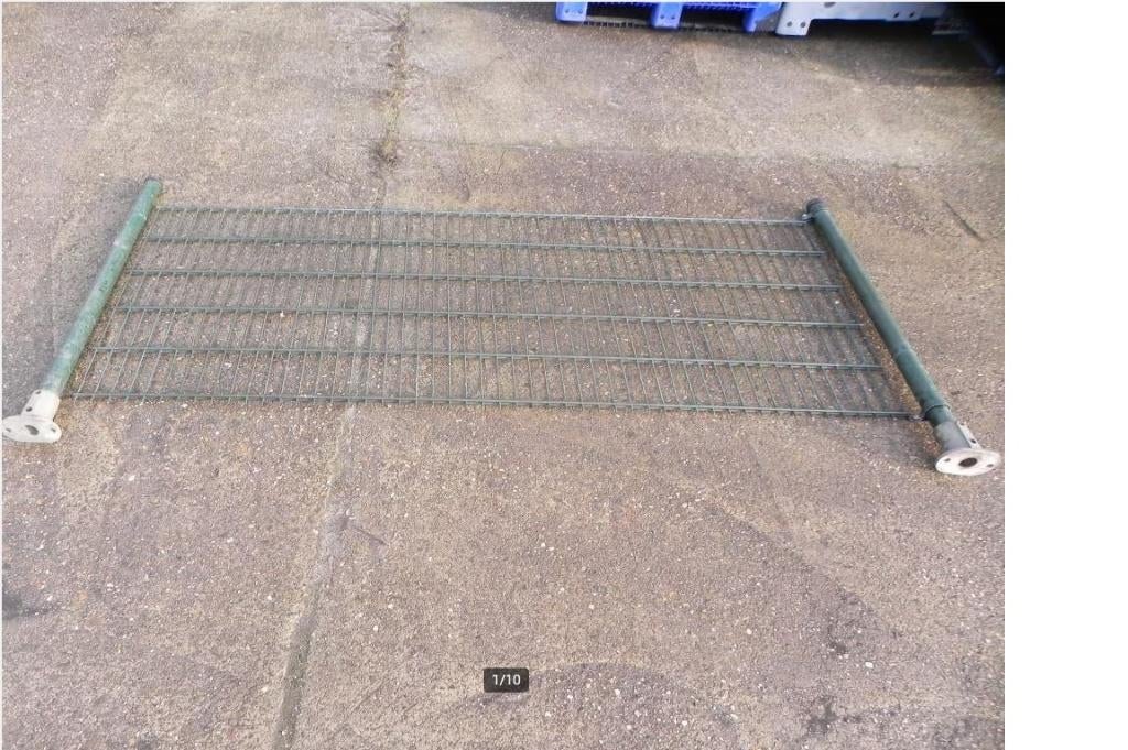 Staafmat hekwerk, Tuin en Terras, Gaas en Draad, Gebruikt, Draad, 20 meter of meer, Ophalen