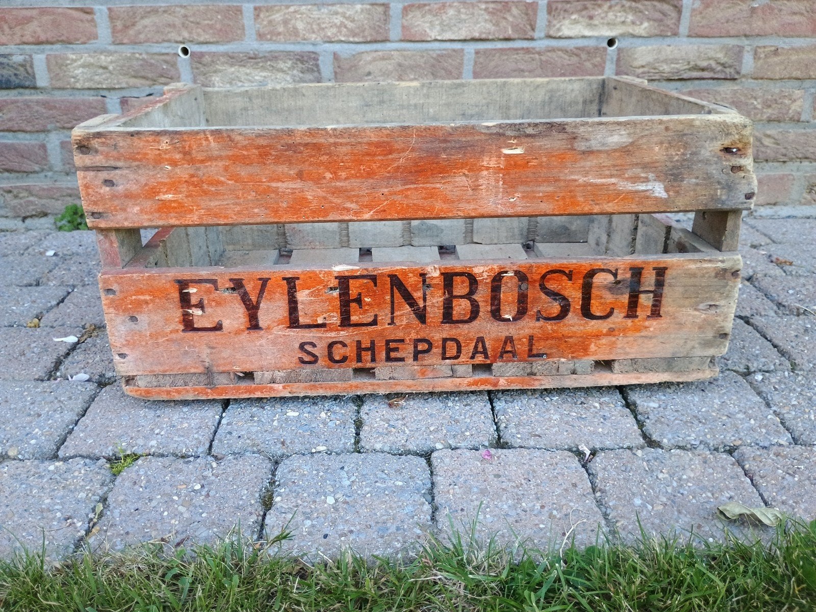 Gueuze Eylenbosch Schepdaal bierbak 1960, Verzamelen, Ophalen of Verzenden