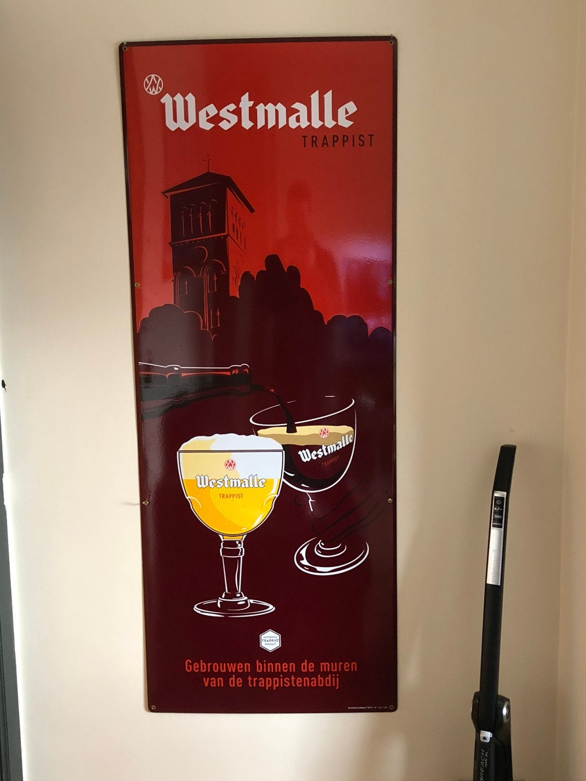 Émail Westmalle, Enlèvement, Comme neuf