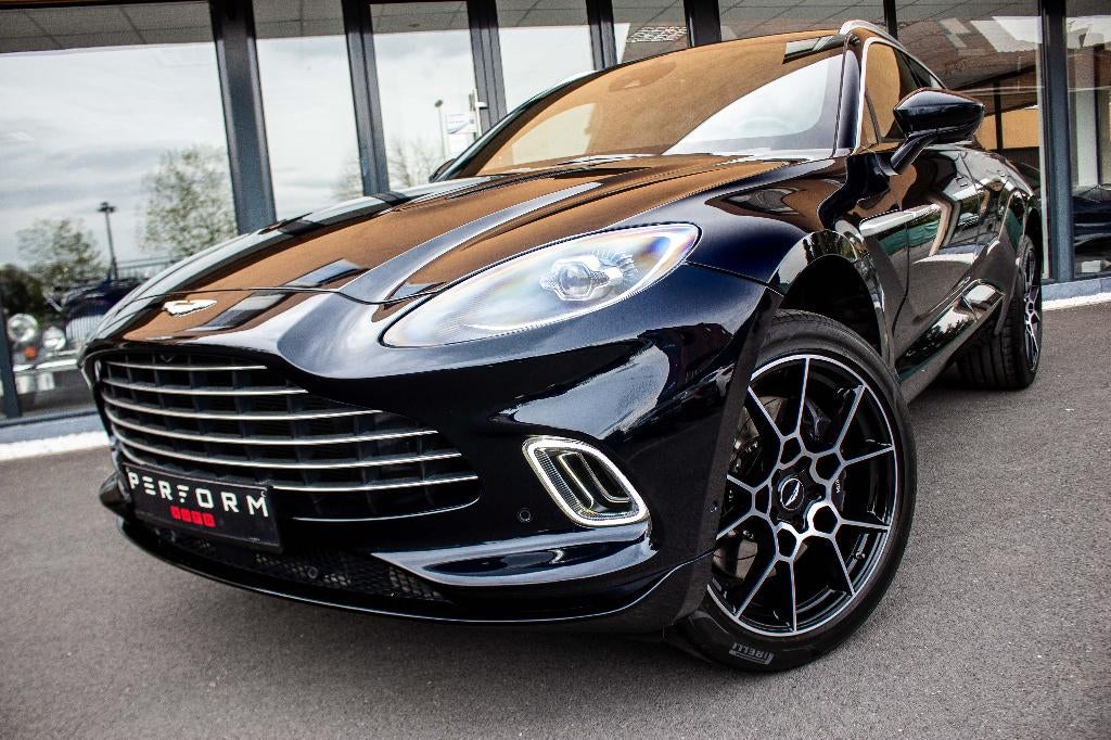 ASTON MARTIN DBX *1 OWNER *14M FACTORY WARRANTY*FULL SERVICE, Auto's, Aston Martin, Blauw, Leder, Bedrijf, 5 zetels