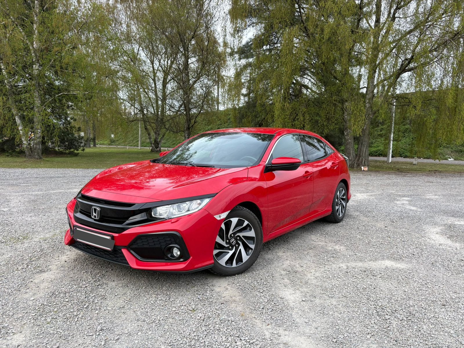 Honda Civic – 66.000 km Full Historique Honda - Boîte Auto -, Autos, Honda, Rouge, Achat, 5 portes, Automatique