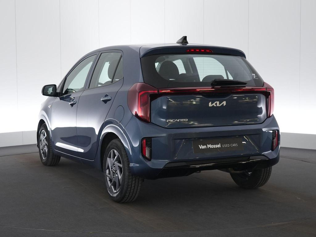 Kia Picanto 1.0 GDI ISG 63 AMT Pulse, Auto's, Stof, Gebruikt, Zwart, 46 kW