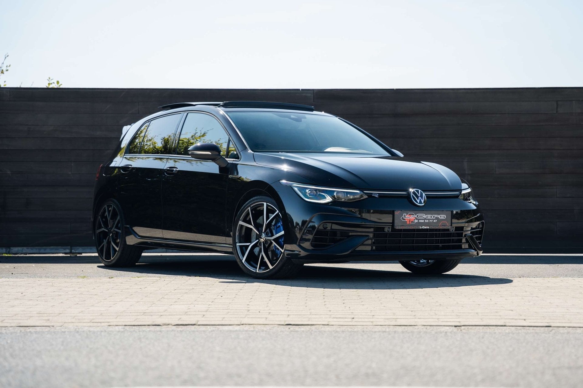 Volkswagen Golf R Golf R 2.0 TSI 4Motion DSG H&K/HUD, Euro 6, Entreprise, Entretenue par le concessionnaire, Noir