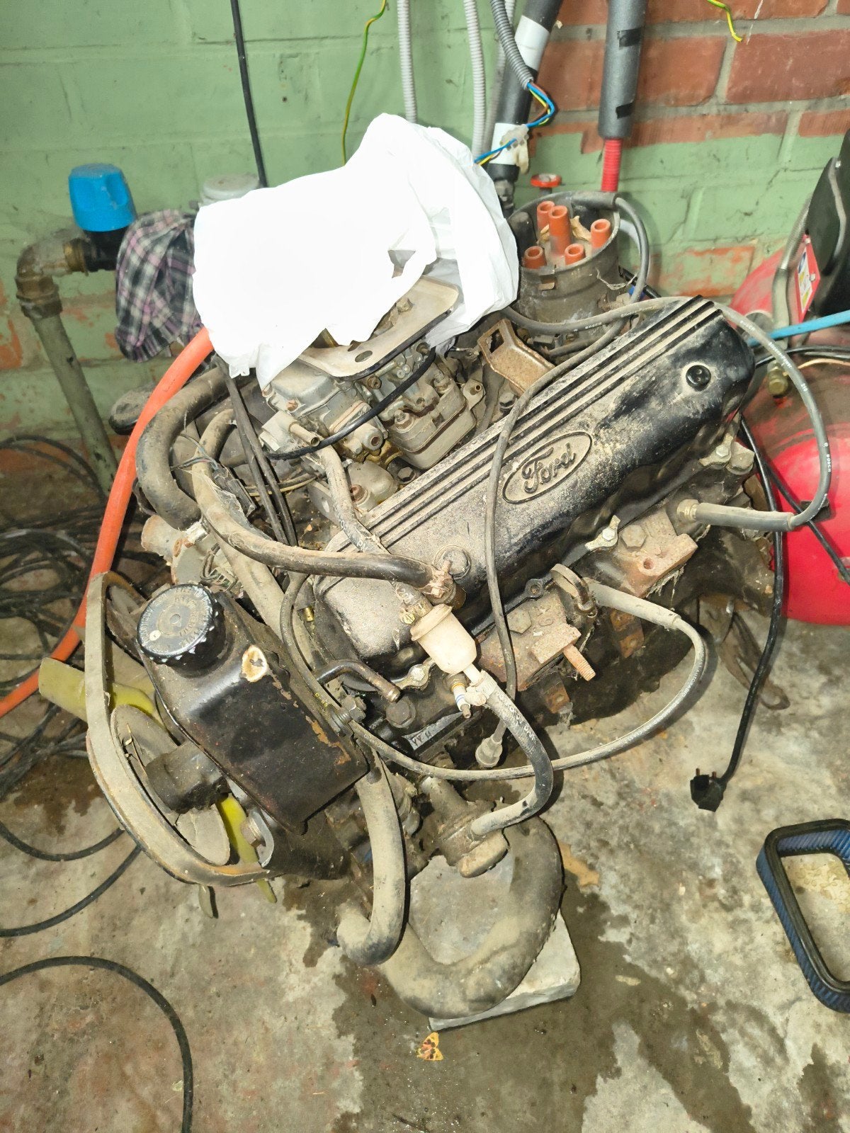 2.3 V6 blok, Enlèvement