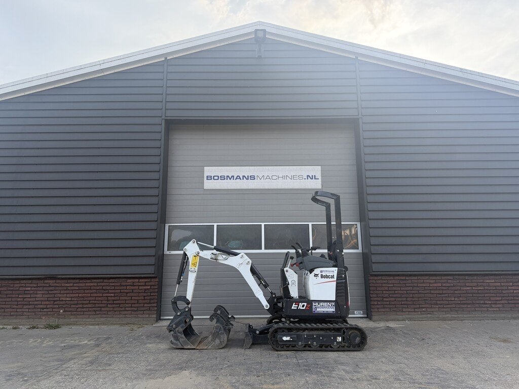 Bobcat E10 z minigraver 2026 - 120 uur €290 LEASE, Zakelijke goederen, Machines en Bouw | Kranen en Graafmachines, Doosan Bob