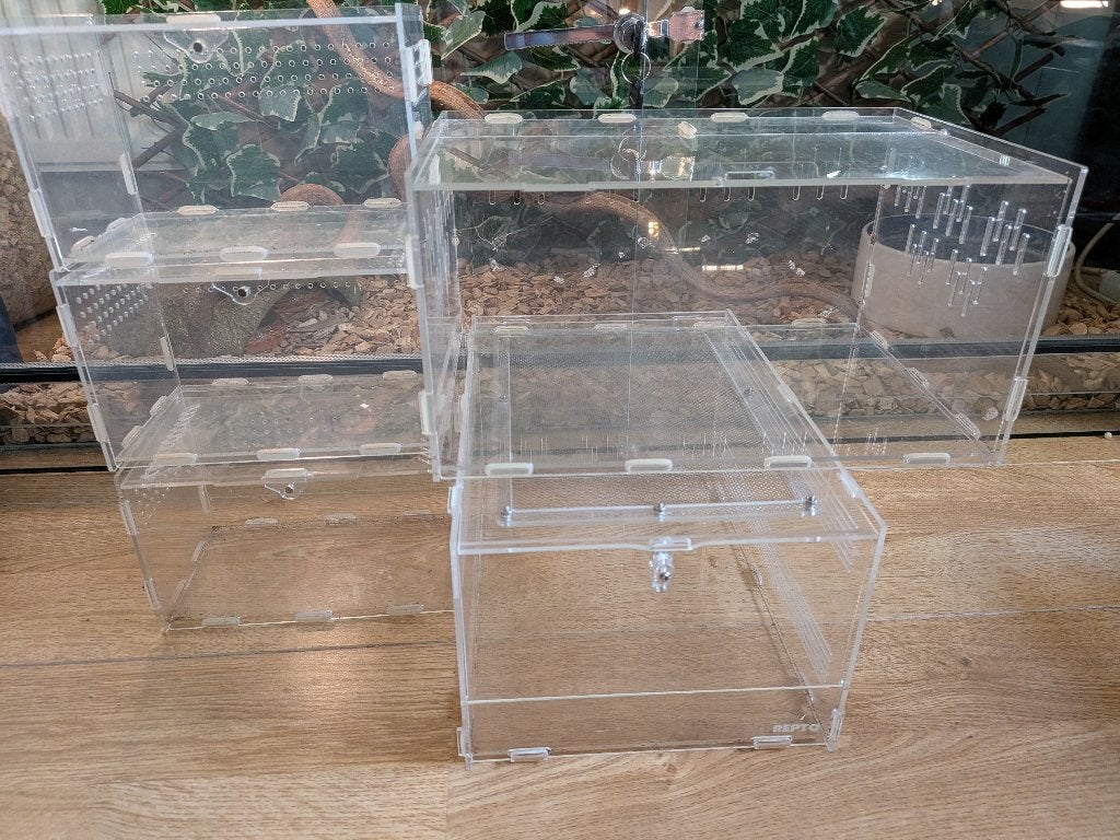 Verschillende terrariums, Dieren en Toebehoren, Ophalen, Gebruikt