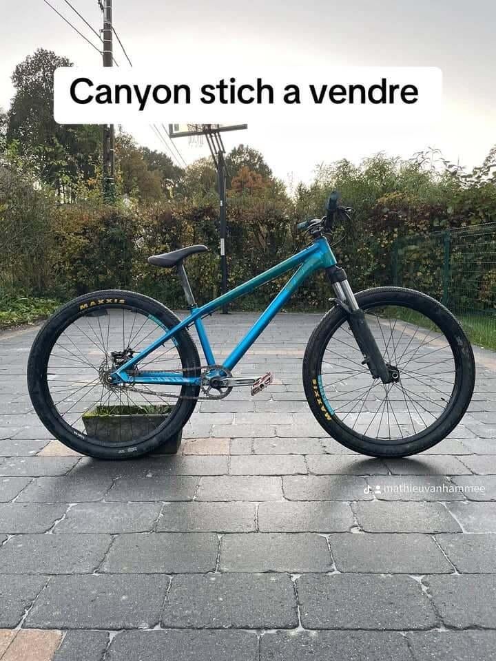 Vélo dirt canyon stitch 2017, 24 pouces ou plus, Canyon, Aluminium, Enlèvement