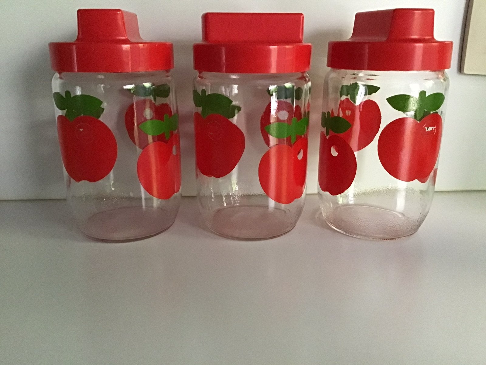 Retro appelpotten, Huis en Inrichting, Keuken | Tupperware, Ophalen of Verzenden, Zo goed als nieuw