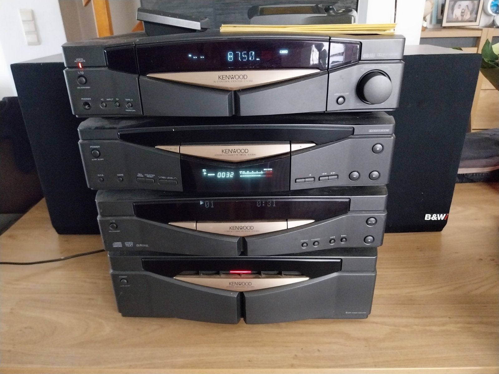 a vendre chaîne hi-fi kenwood, Audio, Tv en Foto, Ophalen of Verzenden