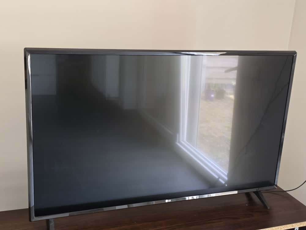 LG 43UJ630V 4K – blauw scherm, Audio, Tv en Foto, Televisies, Ophalen, 100 cm of meer, 4k (UHD), Gebruikt