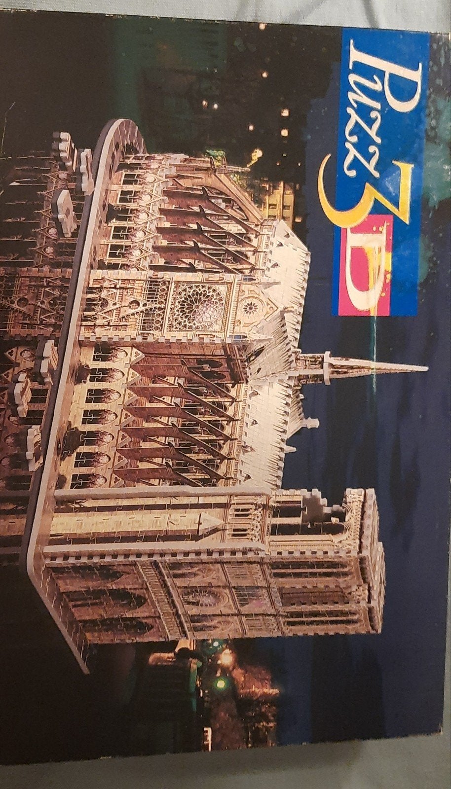 Mooie 3D puzzel Notre Dame van Parijs 952st., Ophalen, 500 t/m 1500 stukjes, Zo goed als nieuw