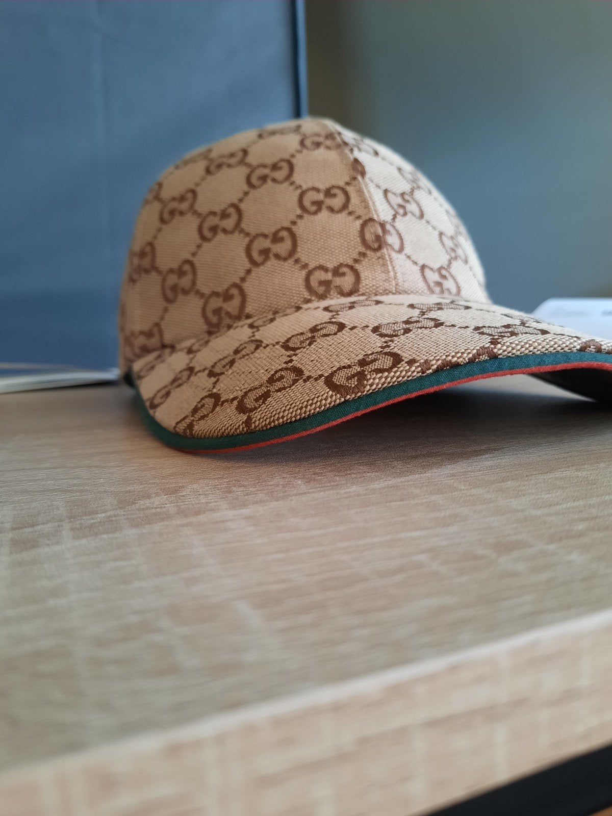 Gucci pet Beige maat XS , zoals nieuw, Ophalen, Pet