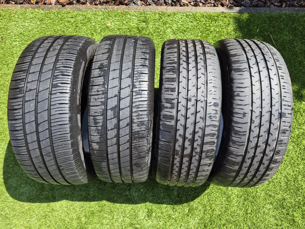Zomerbanden 205/55 R16 91H Continental/Goodyear 4 stuks, Auto-onderdelen, Banden en Velgen, Ophalen, Gebruikt, 16 inch, 205 mm