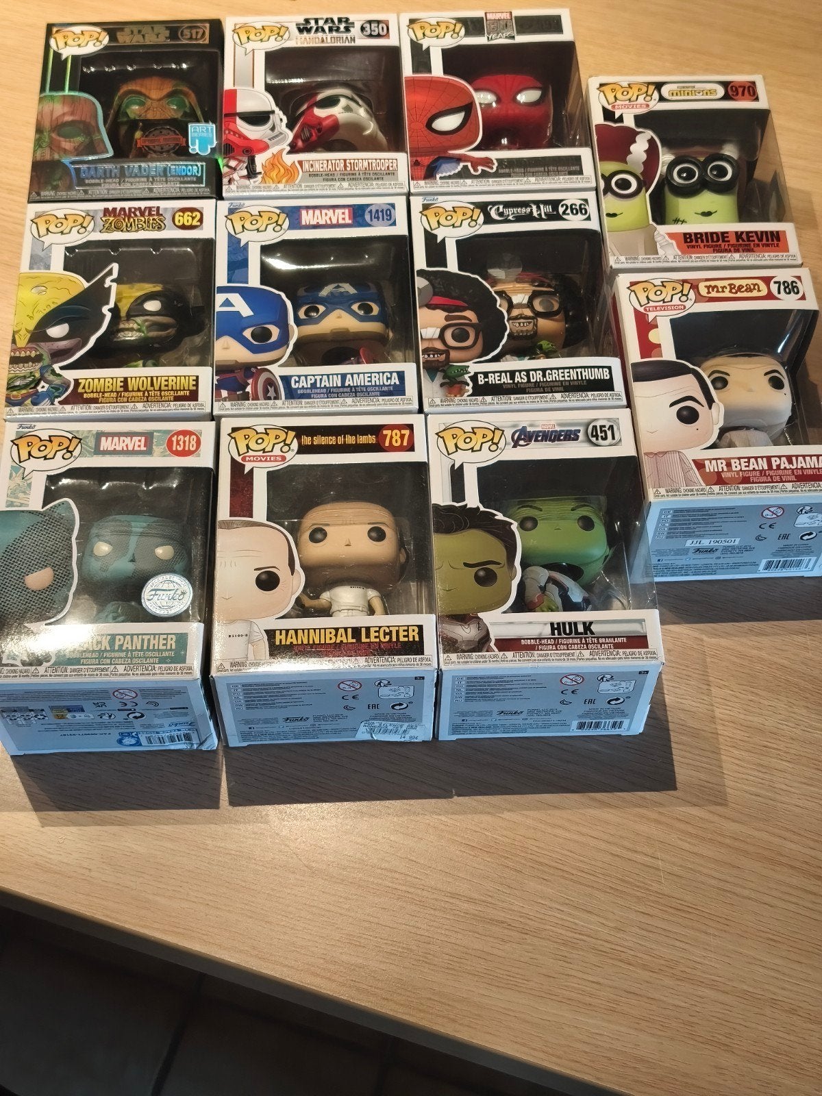 Funko Pops - 11stuks - 50€, Collections, Enlèvement