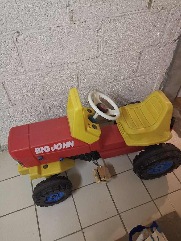 tractor Big John, Kinderen en Baby's, Speelgoed | Buiten | Voertuigen en Loopfietsen, Ophalen
