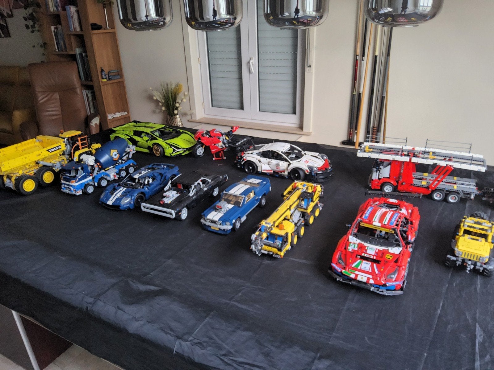 Grote collectie Lego Technic, Ophalen