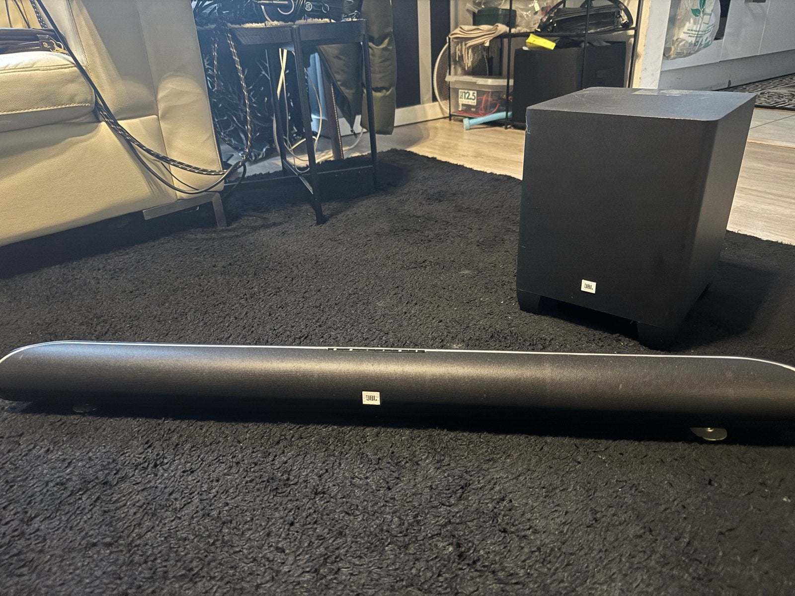 JBL soundbar + subwoofer SB 350, Ophalen of Verzenden, Zo goed als nieuw