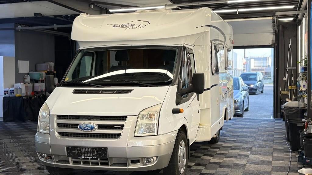 Ford TRANSIT CAPRON GLÜCKSMOBIL année 2008 102000, Marchepied électrique, Entreprise, Ford, Douche