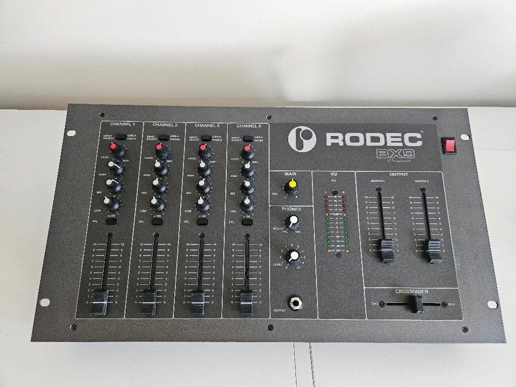 RODEC BX9 Original, Muziek en Instrumenten, Ophalen of Verzenden, Gebruikt, Minder dan 5 kanalen
