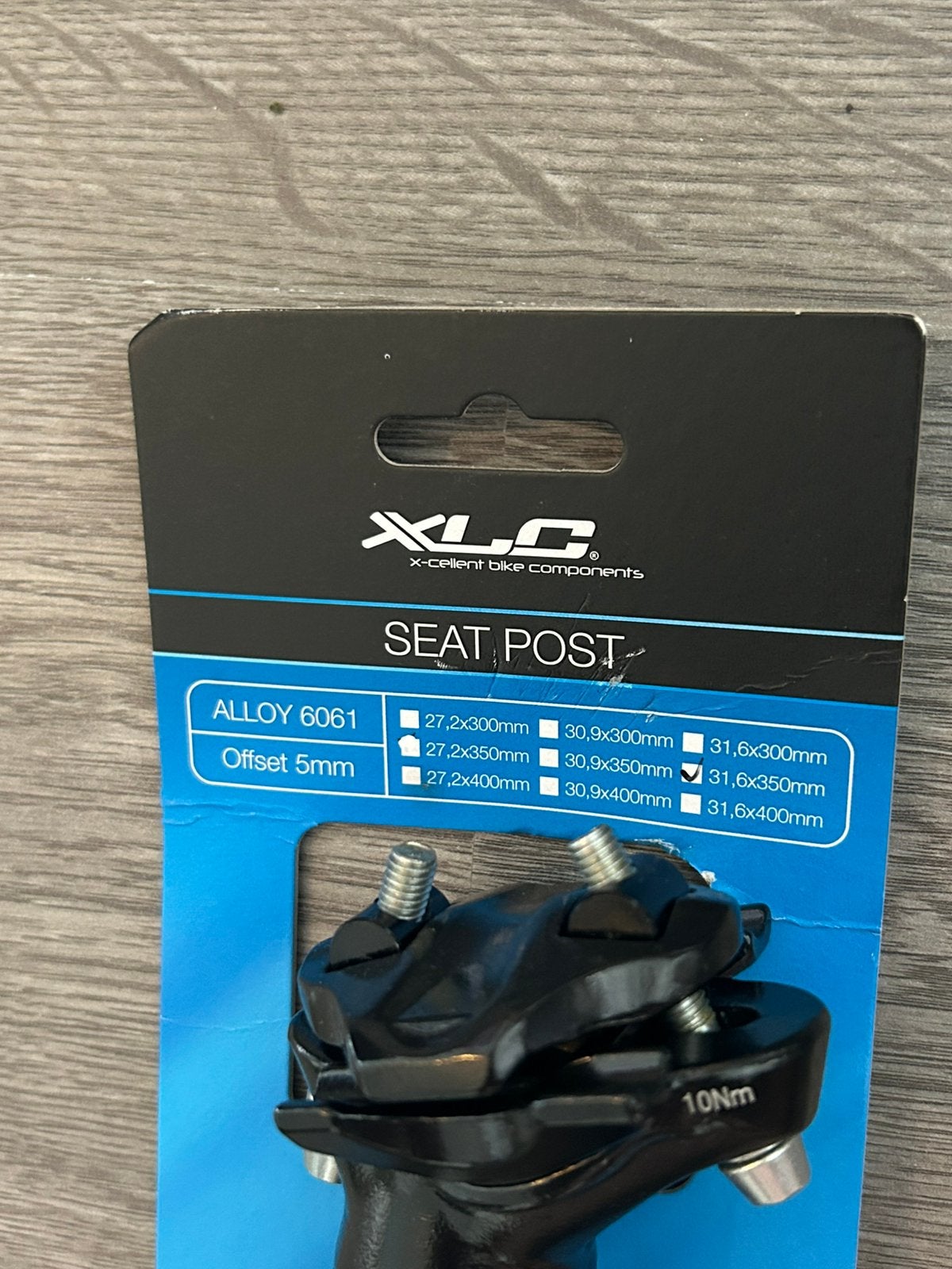 XLC zadelpen 31,6  350 mm – nieuw – Alloy 6061, Fietsen en Brommers, Fietsonderdelen, Nieuw, Aluminium, Gravelbike, Ophalen of Verzenden