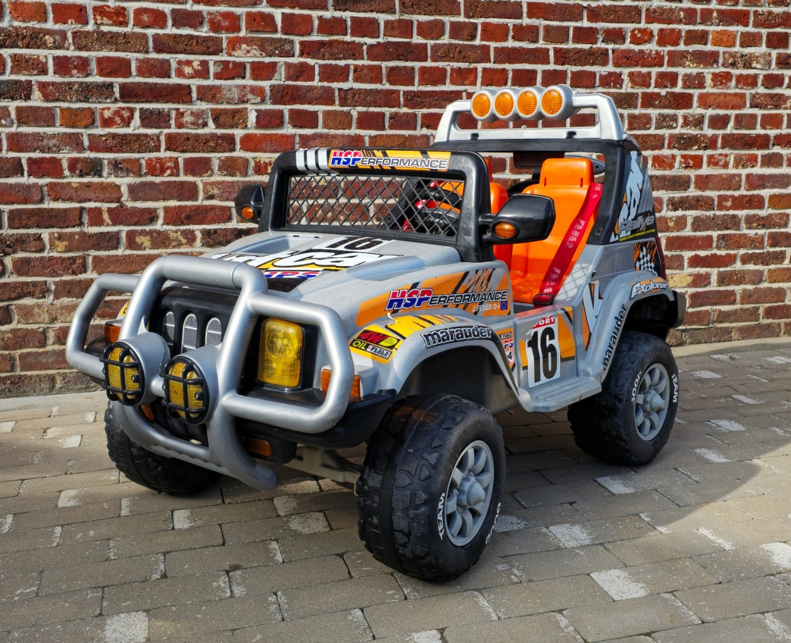 Elektrische kinderauto voor 2, Enlèvement, Utilisé
