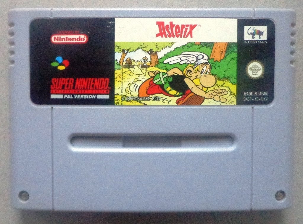 Asterix voor de Europese Super Nintendo, Games en Spelcomputers, Games | Nintendo Super NES, Ophalen of Verzenden, Gebruikt