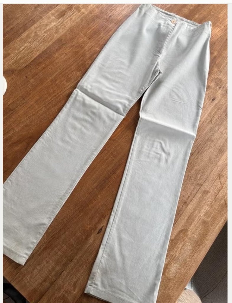 Broek Stretch maat 36, Kleding | Dames, Broeken en Pantalons, Ophalen of Verzenden, Zo goed als nieuw, Maat 36 (S), Grijs