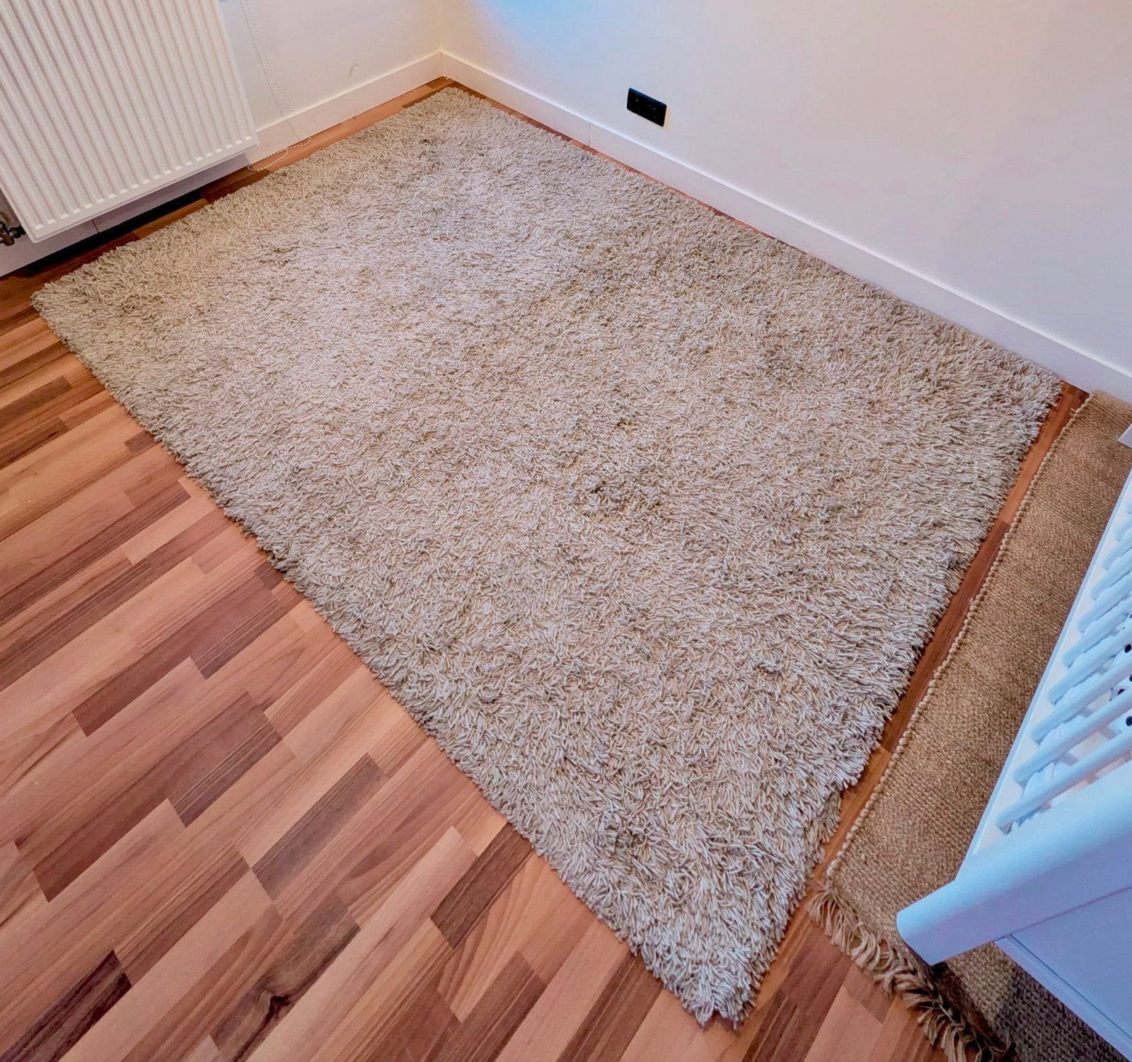 Beige tapijt 230cm op 160cm, Huis en Inrichting, Stoffering | Tapijten en Vloerkleden, Ophalen, Beige, 150 tot 200 cm, 200 cm of meer