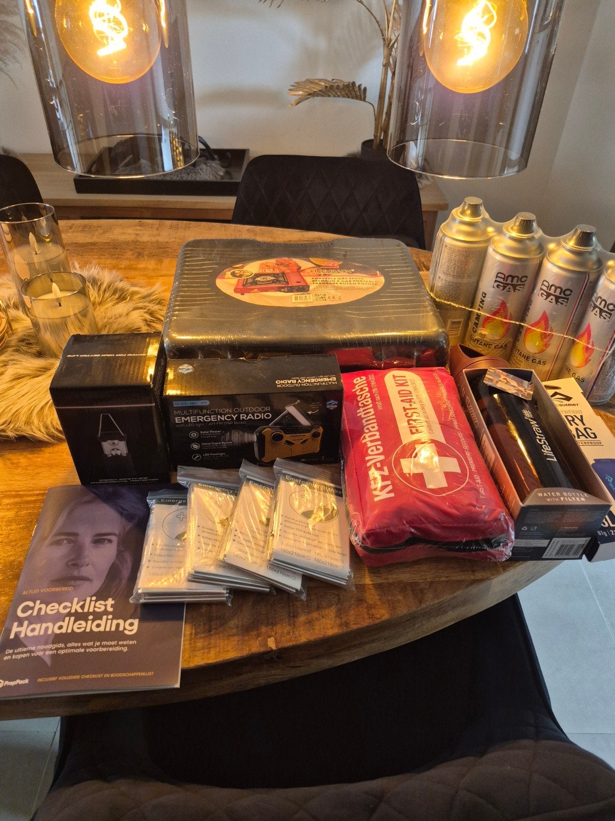kit de survie/de camping, Enlèvement, Neuf