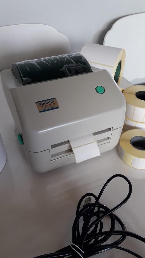 Thermische labelprinter XP 450 B, Informatique & Logiciels, Étiqueteuses, Comme neuf, Étiquette, Étiquette en bande, Enlèvement ou Envoi