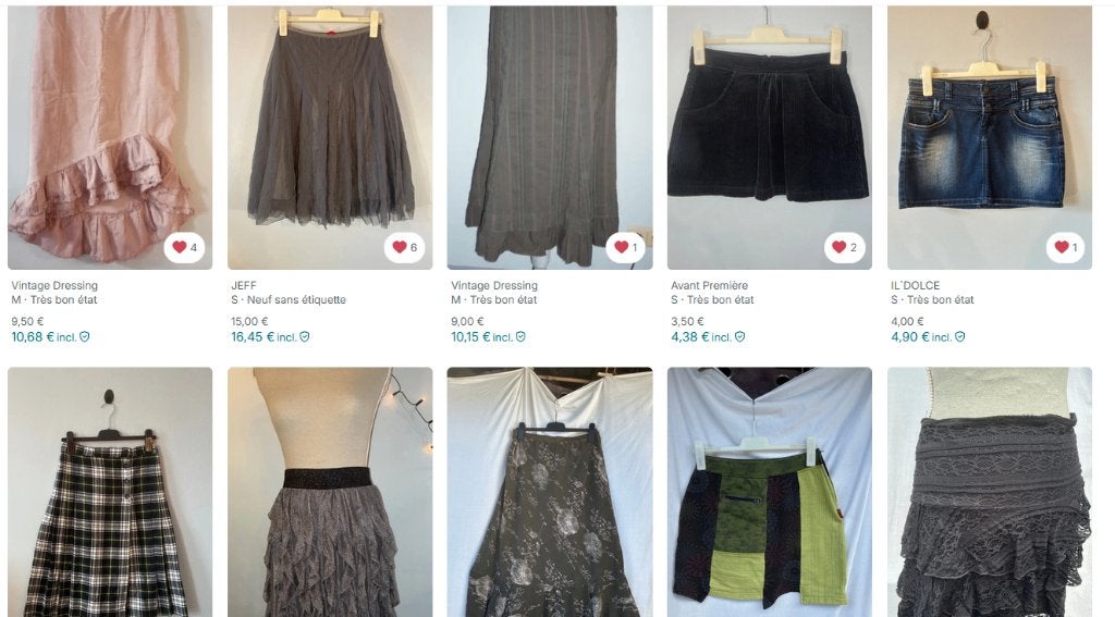jupes, Autre, Taille 38/40 (M), Enlèvement ou Envoi, Au-dessus du genou