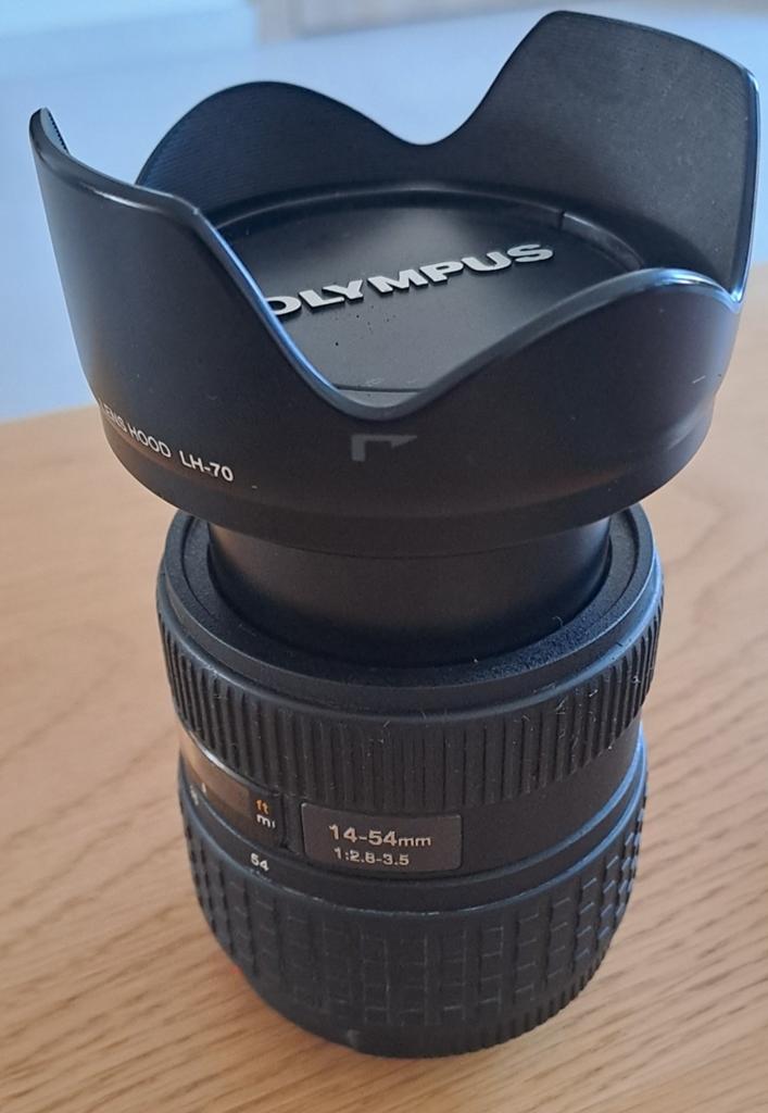Zoomlens Olympus 14/54, Ophalen