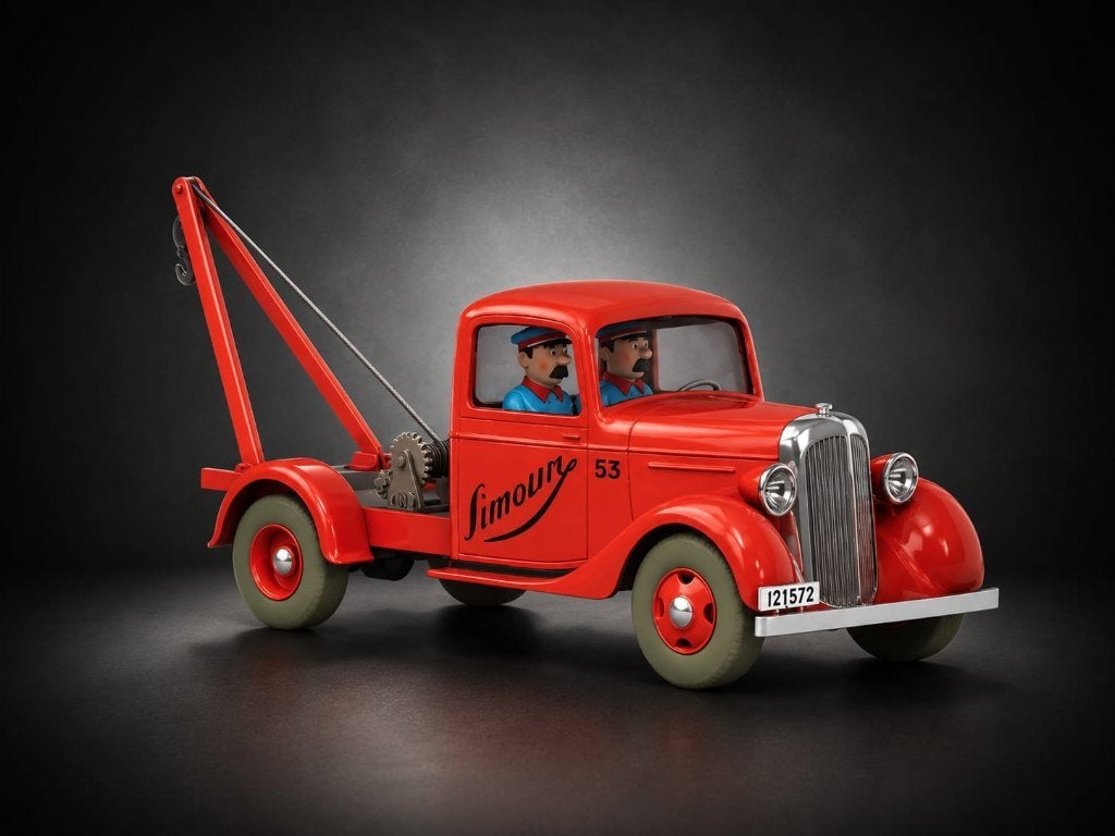 Replica op schaal 1/24 van de Simoun-takelwagen., Ophalen, Kuifje, Nieuw
