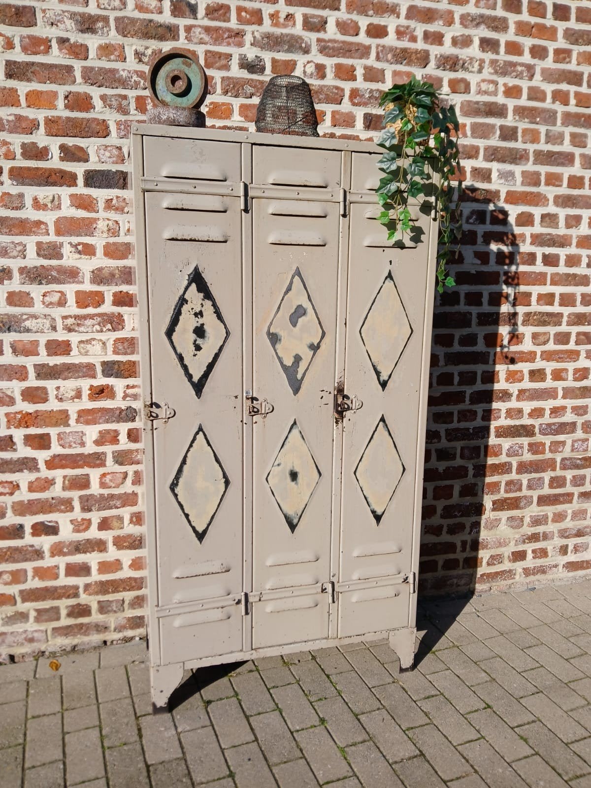 Franse lockerkast locker vestiare wieber, Antiek en Kunst, Ophalen
