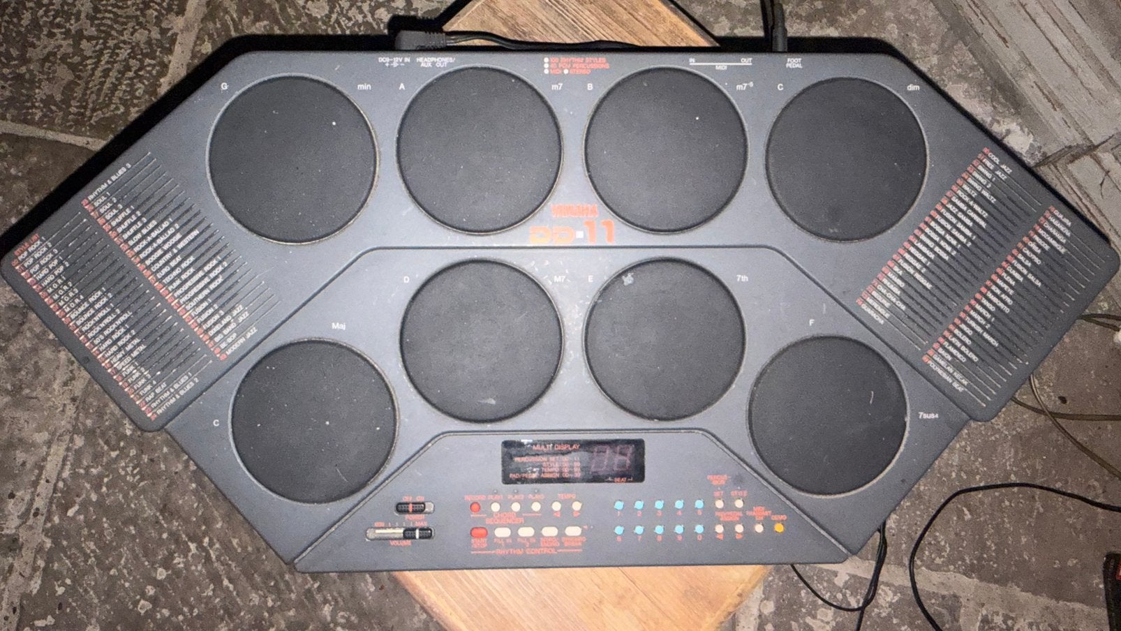 Yamaha dd-11 drummachine, Muziek en Instrumenten, Ophalen, Gebruikt, Yamaha