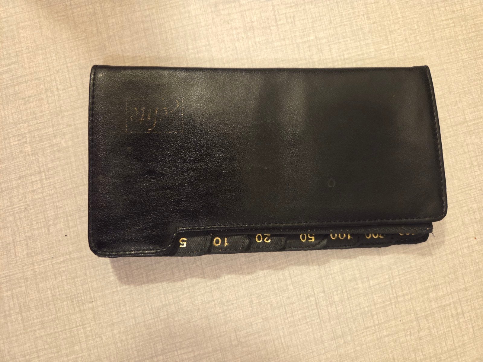 Portefeuille Garçon en cuir, Elite., Enlèvement ou Envoi, Comme neuf, Noir