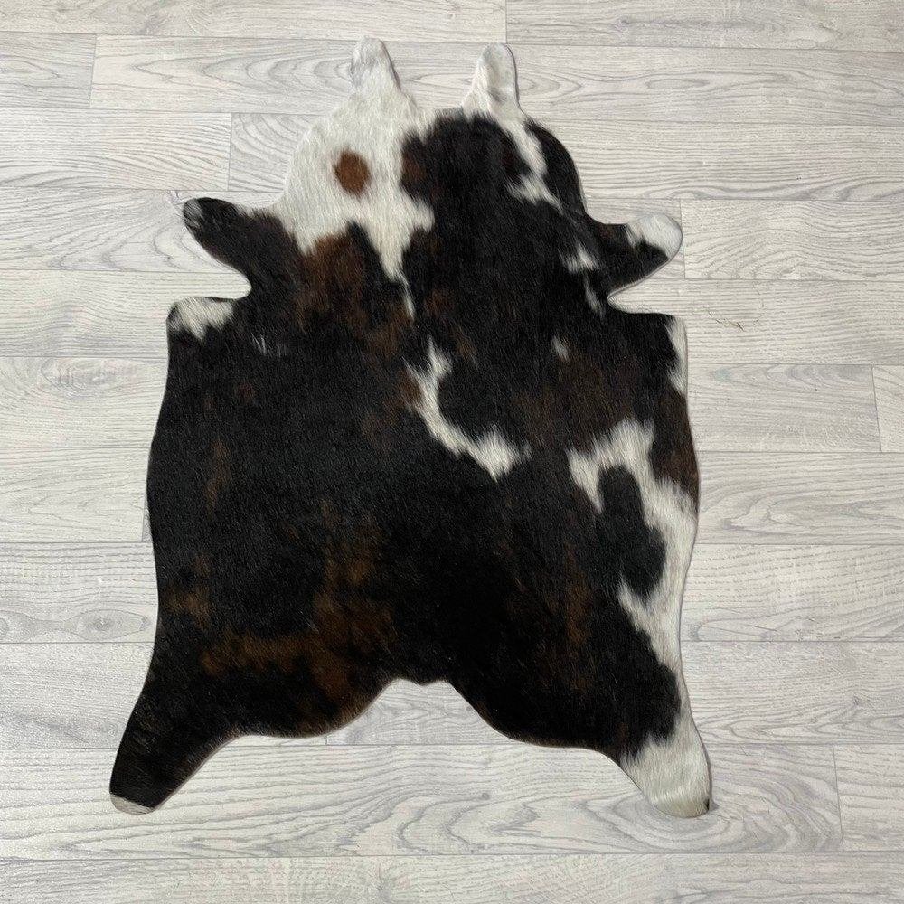 Mini koeienhuid bruin wit zwart 90x60cm #484 | Lederstore, Neuf, Tapisserie murale, Multicolore, Matériau naturel
