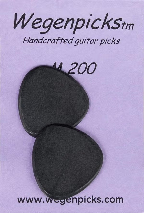Wegen M 200 Mandoline Plectrum - 2.00 mm - Zwart - Set van 2, Ophalen of Verzenden, Nieuw, Mandoline
