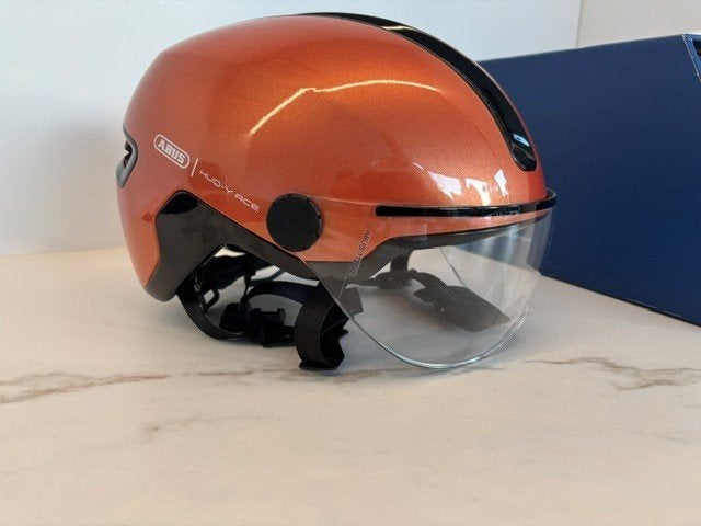 Casque de vélo ABUS HUD - Y ACE avec visière, M, Comme neuf, Enlèvement, ABUS