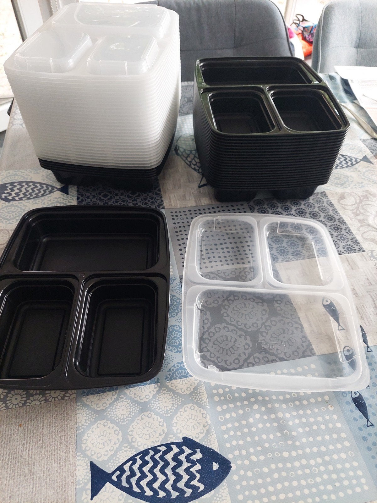 24 meal prep containers (ongebruikt), Enlèvement