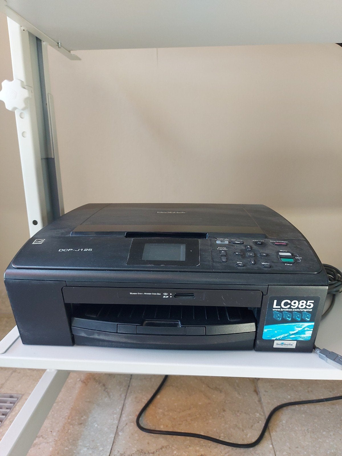 Printer Brother DCP-J125, Enlèvement, Scannez, Imprimante