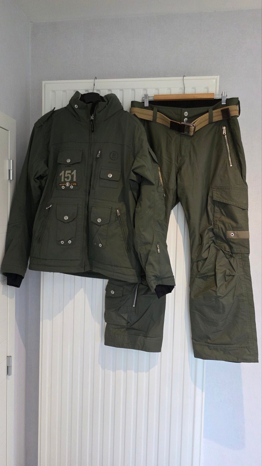 ski broek en jas Bogner, maat 50 of L, Maat 48/50 (M), Ophalen of Verzenden, Bogner, Gedragen