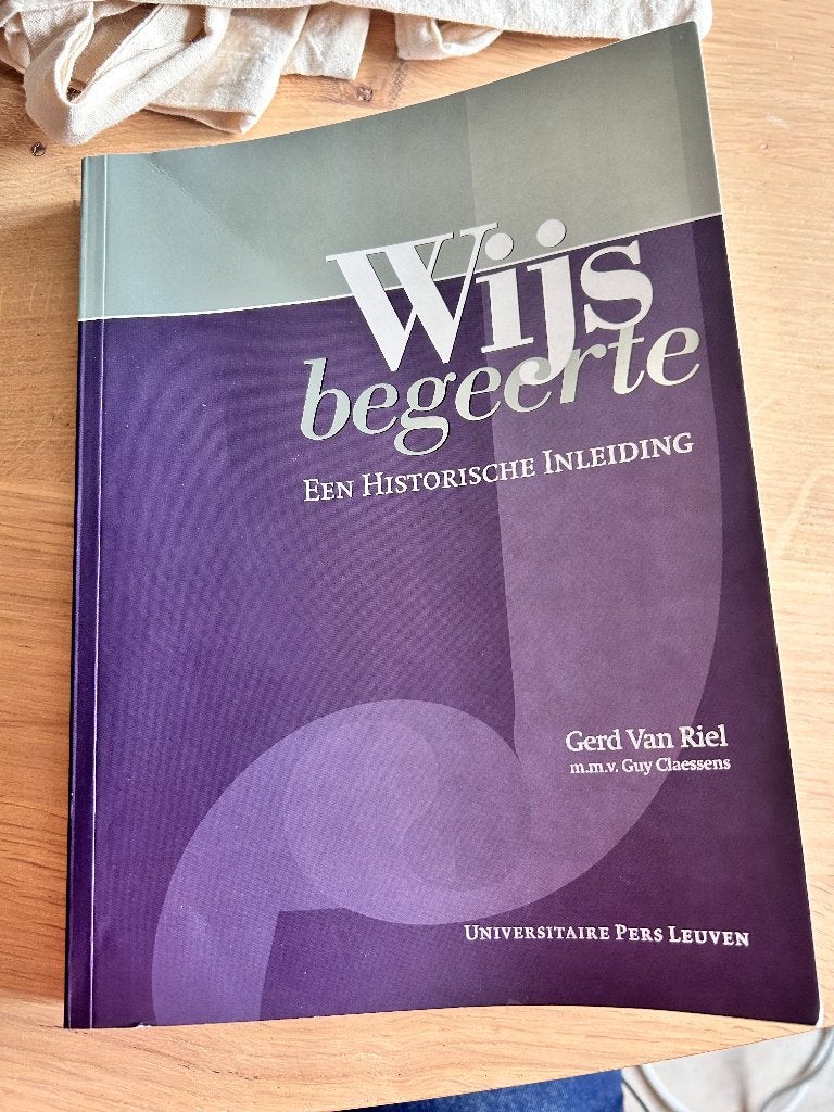 boek : Wijsbegeerte (KUL), Boeken, Ophalen of Verzenden