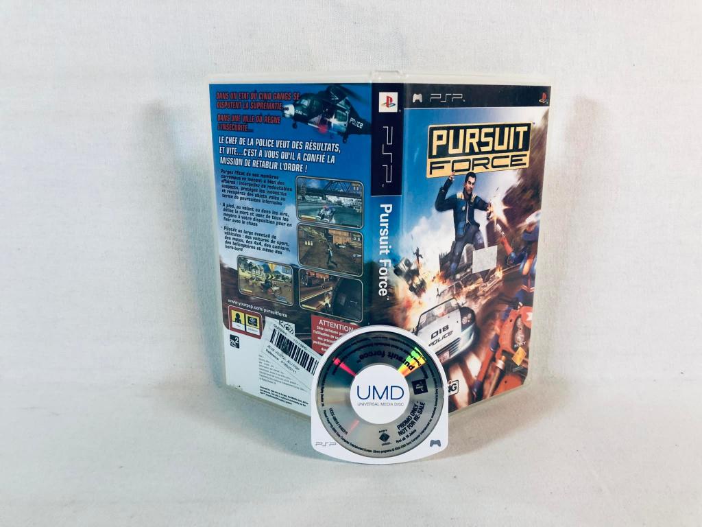 Pursuit Force Version Promo PSP FR-game in goede staat, Avontuur en Actie, Gebruikt, Verzenden, 1 speler