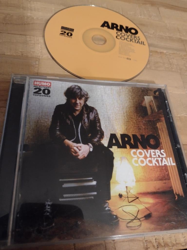 BELPOP CD: ARNO: COVERS COCKTAIL (Humo 2008), Ophalen of Verzenden, Zo goed als nieuw, Alternative