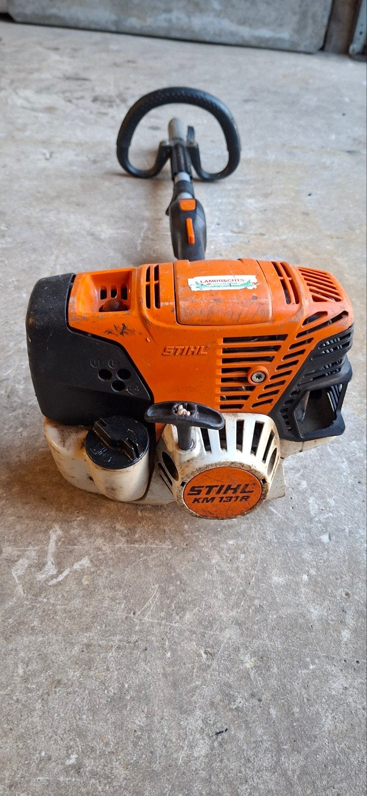 Stihl KM131R, Tuin en Terras, Ophalen, Gebruikt