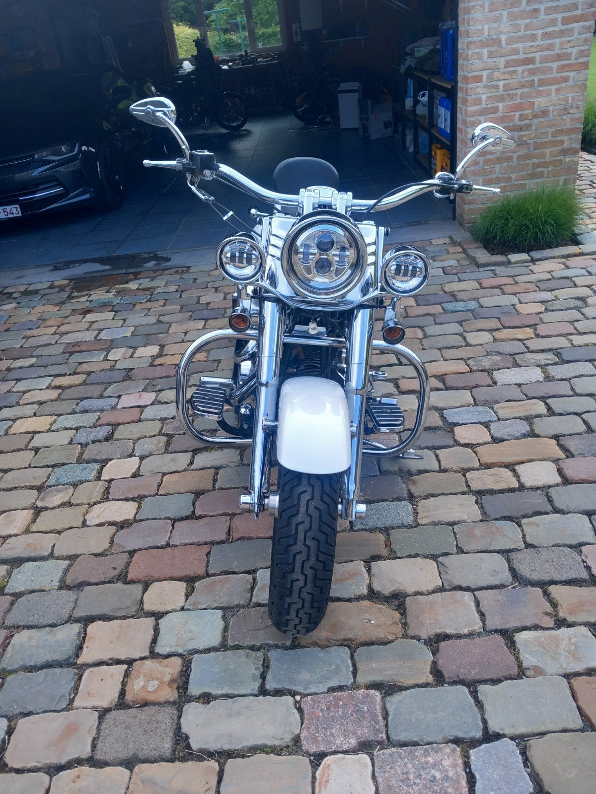 Wegens stopzetten hobby: H-D Fat Boy 2007, Motoren, Particulier