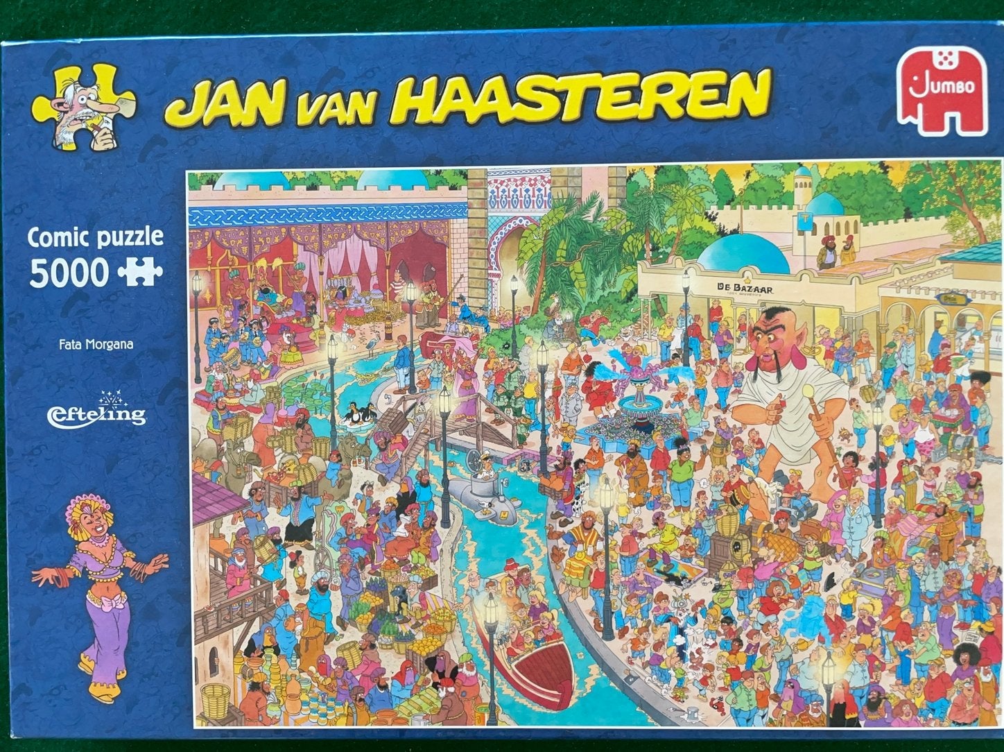 Jan van Haasteren 5000 st - Fata Morgana, Hobby en Vrije tijd, Ophalen of Verzenden, Zo goed als nieuw